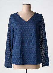 Blouse bleu SARAH JOHN pour femme seconde vue