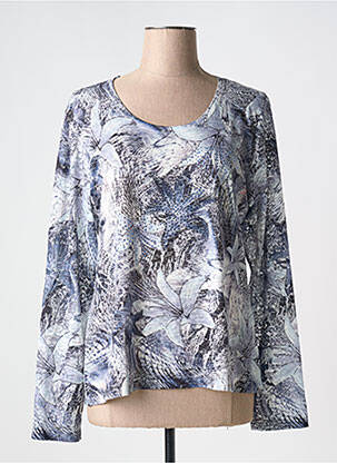 T-shirt gris KY CREATION pour femme