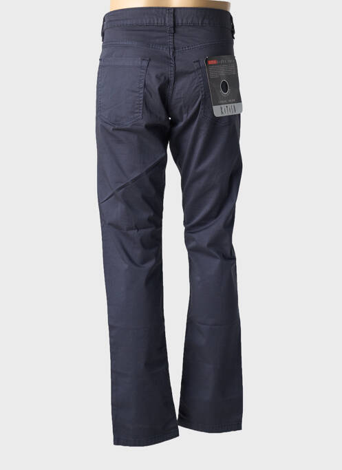 Pantalon slim bleu KITISO pour homme