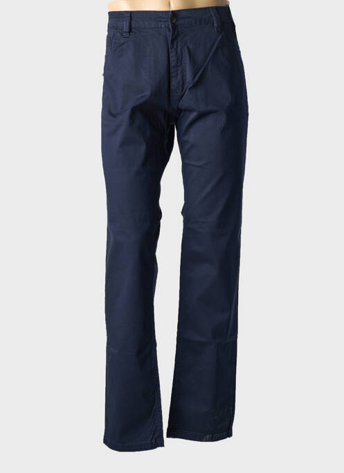 Pantalon slim bleu KITISO pour homme