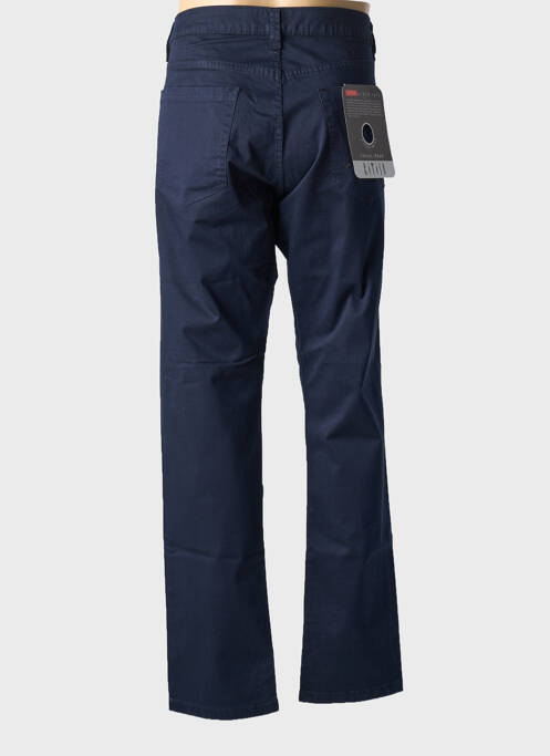 Pantalon slim bleu KITISO pour homme