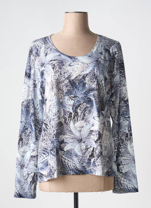 T-shirt gris KY CREATION pour femme