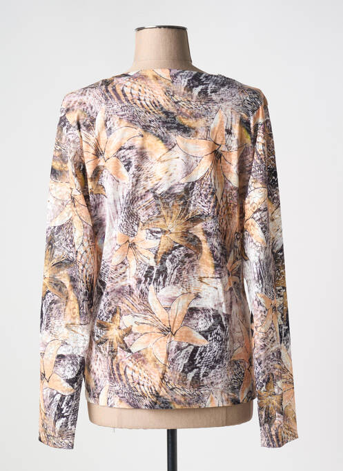 T-shirt orange KY CREATION pour femme