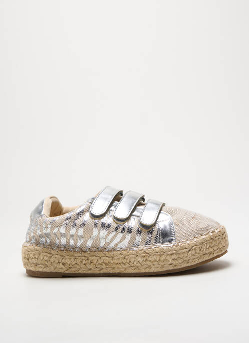 Espadrilles argent FINDLAY pour femme