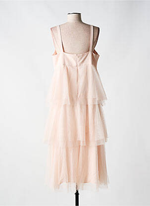 Robe longue sans manche sans manche rose MARC AUREL femme