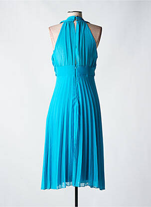 Robe mi-longue sans manche sans manche bleu RINASCIMENTO femme