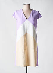 Robe courte violet RINASCIMENTO pour femme seconde vue