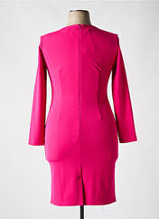 Robe mi-longue rose KITANA pour femme seconde vue