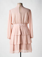 Robe mi-longue rose KITANA pour femme seconde vue