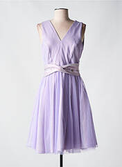 Robe mi-longue violet RINASCIMENTO pour femme seconde vue