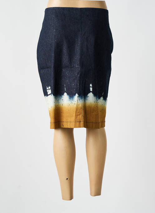 Jupe mi-longue bleu FUEGO WOMAN pour femme