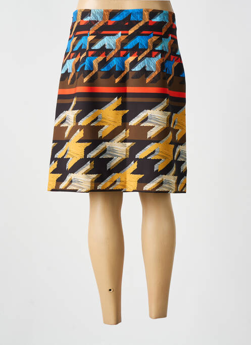 Jupe mi-longue noir LO! LES FILLES pour femme