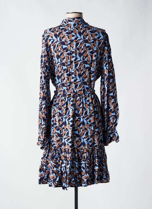 Robe mi-longue bleu FRACOMINA pour femme