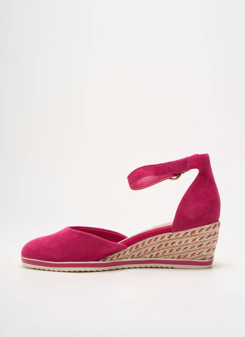 Espadrilles rose TAMARIS femme