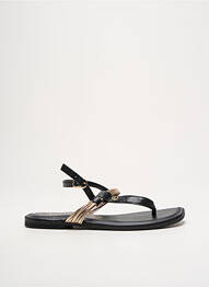 Tongs matière lisse talon plat jusqu'à 3cm or TAMARIS femme