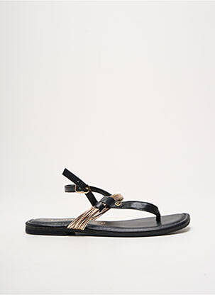 Tongs matière lisse talon plat jusqu'à 3cm or TAMARIS femme