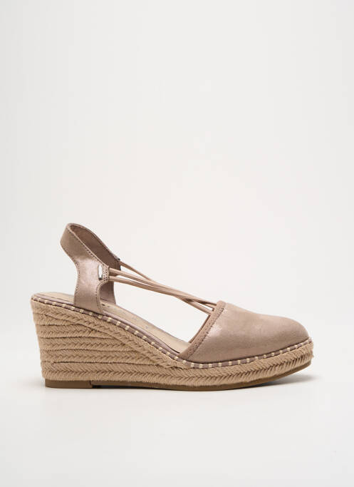 Espadrilles beige TAMARIS pour femme