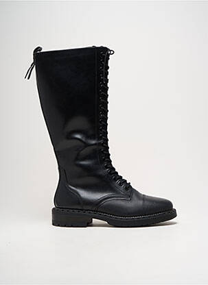 Bottes matière lisse talon de 4 à 6cm noir TAMARIS femme