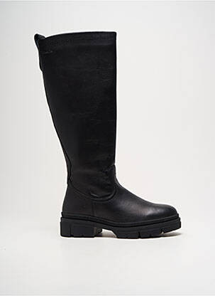 Bottes matière lisse talon de 4 à 6cm noir TAMARIS femme