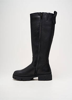 Bottes matière lisse talon de 4 à 6cm noir TAMARIS femme