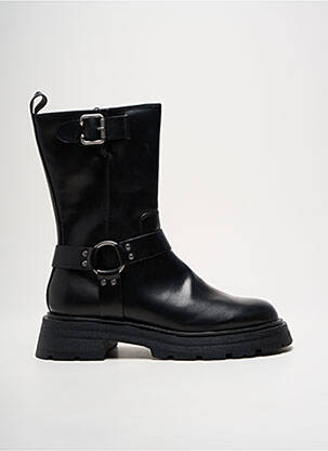 Bottines/boots matière lisse talon de 4 à 6cm noir TAMARIS femme