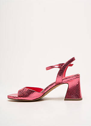 Sandales/nu pieds fermeture bride(s) talon de 7 à 9cm rose TAMARIS femme