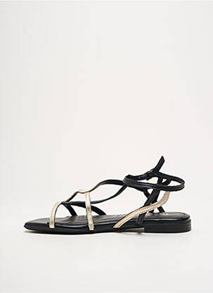 Sandales/nu pieds chiquet talon plat jusqu'à 3cm or TAMARIS femme