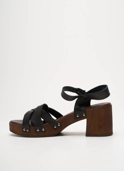 Sandales/Nu pieds noir TAMARIS pour femme