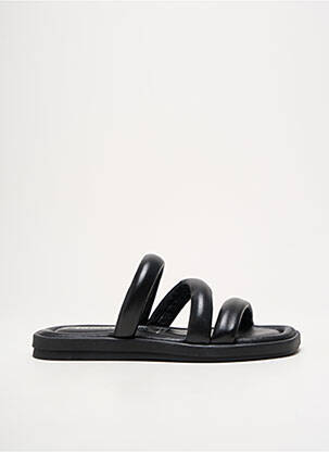 Sandales/nu pieds matière lisse talon plat jusqu'à 3cm noir TAMARIS femme