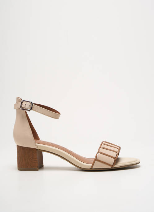 Sandales/Nu pieds beige TAMARIS pour femme