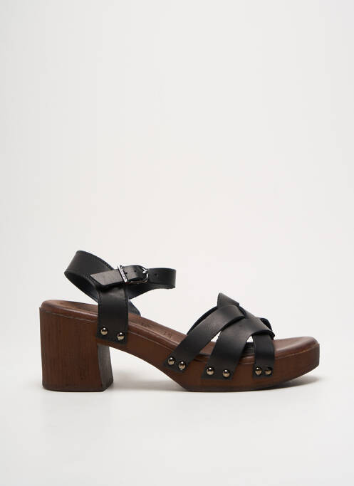 Sandales/Nu pieds noir TAMARIS pour femme