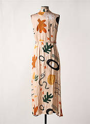Robe longue beige ZIBI LONDON pour femme seconde vue