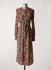 Robe longue marron YEST pour femme seconde vue