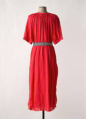 Robe longue rouge YEST pour femme seconde vue