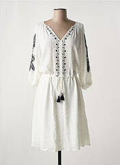 Robe mi-longue blanc ESQUALO pour femme seconde vue