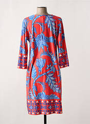 Robe mi-longue orange MALVIN pour femme seconde vue