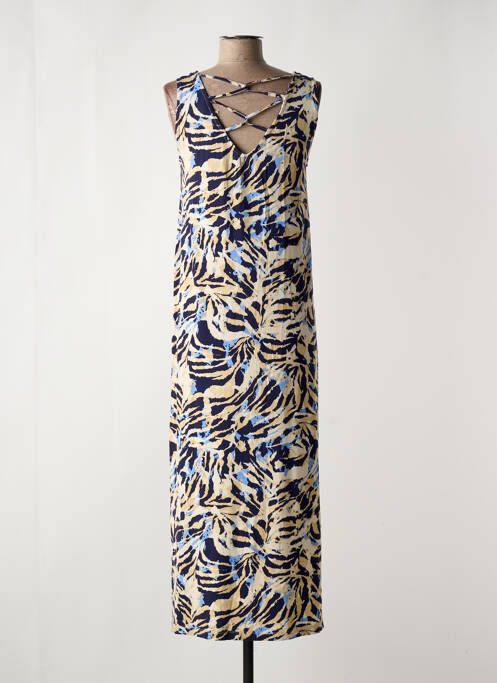 Robe longue bleu YEST pour femme