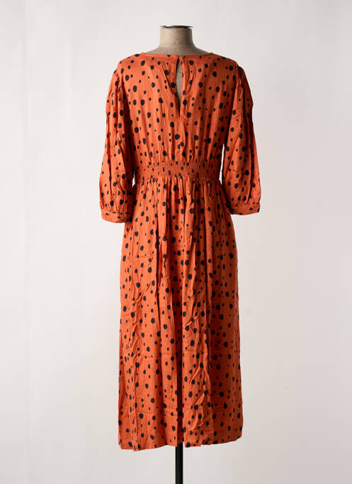 Robe longue marron WHITE STUFF pour femme