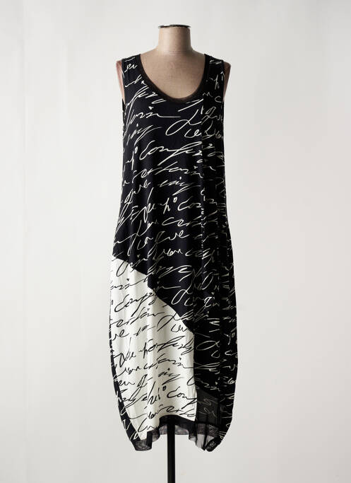 Robe longue noir LUUKAA femme