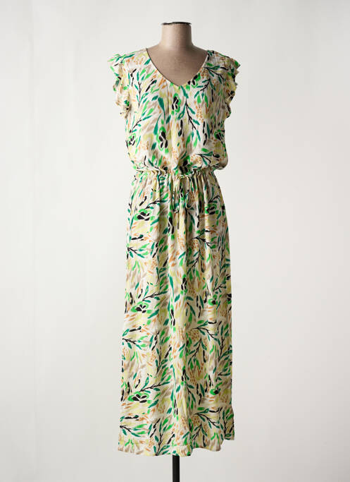 Robe longue vert YEST pour femme