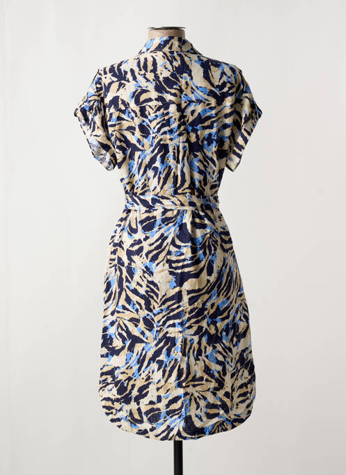 Robe mi-longue bleu YEST pour femme