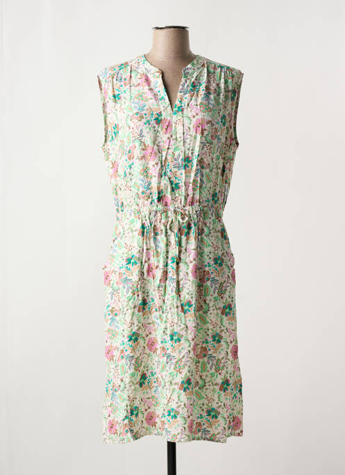 Robe mi-longue vert YEST pour femme