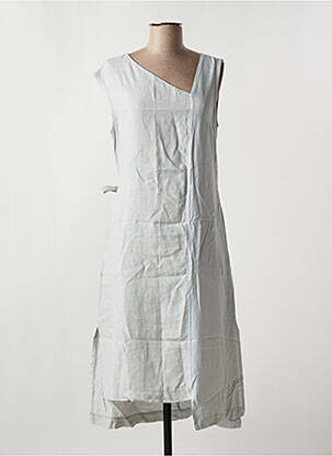 Robe mi-longue sans manche sans manche gris LOTUS EATERS femme