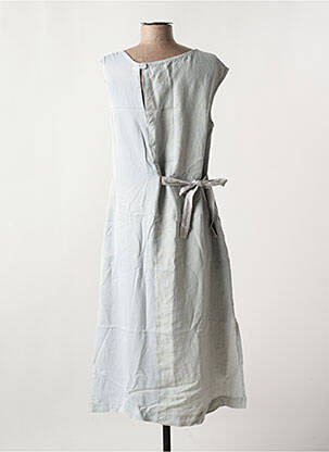 Robe mi-longue sans manche sans manche gris LOTUS EATERS femme