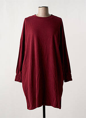 Robe courte manches longues manches longues rouge MES SOEURS ET MOI femme