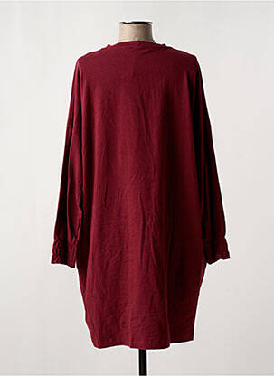 Robe courte manches longues manches longues rouge MES SOEURS ET MOI femme