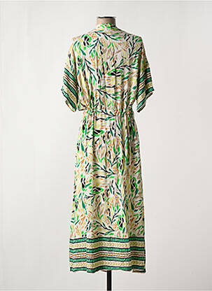 Veste kimono col v vert YEST femme