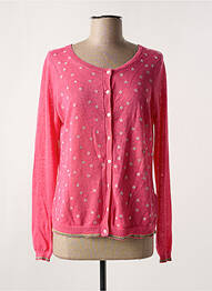Gilet manches longues stretch rose WHITE STUFF femme