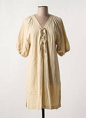 Robe courte beige YEST pour femme seconde vue