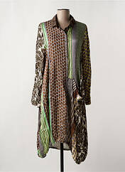 Robe mi-longue marron ALEMBIKA pour femme seconde vue